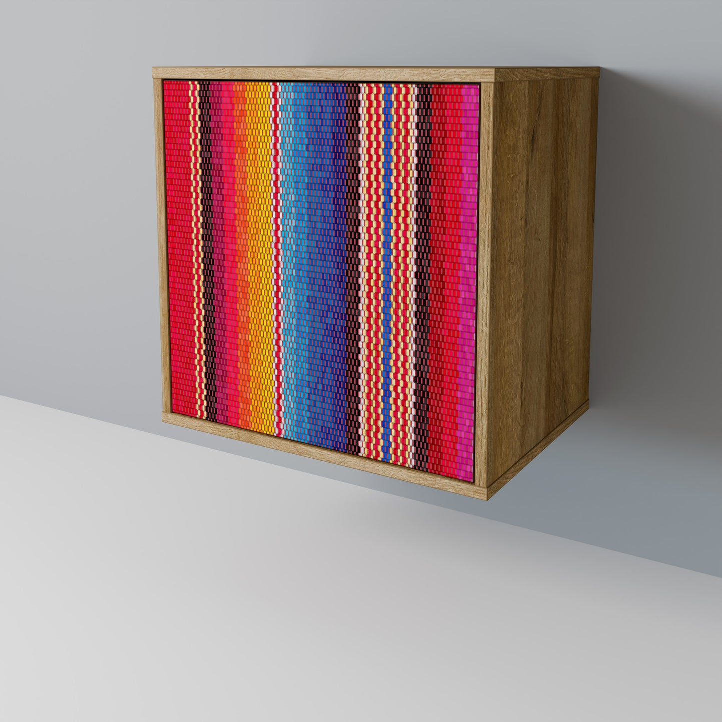 ETHNIC MEXICAN Aparador de 1 Porta