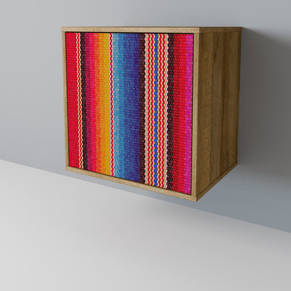ETHNIC MEXICAN Aparador de 1 Porta