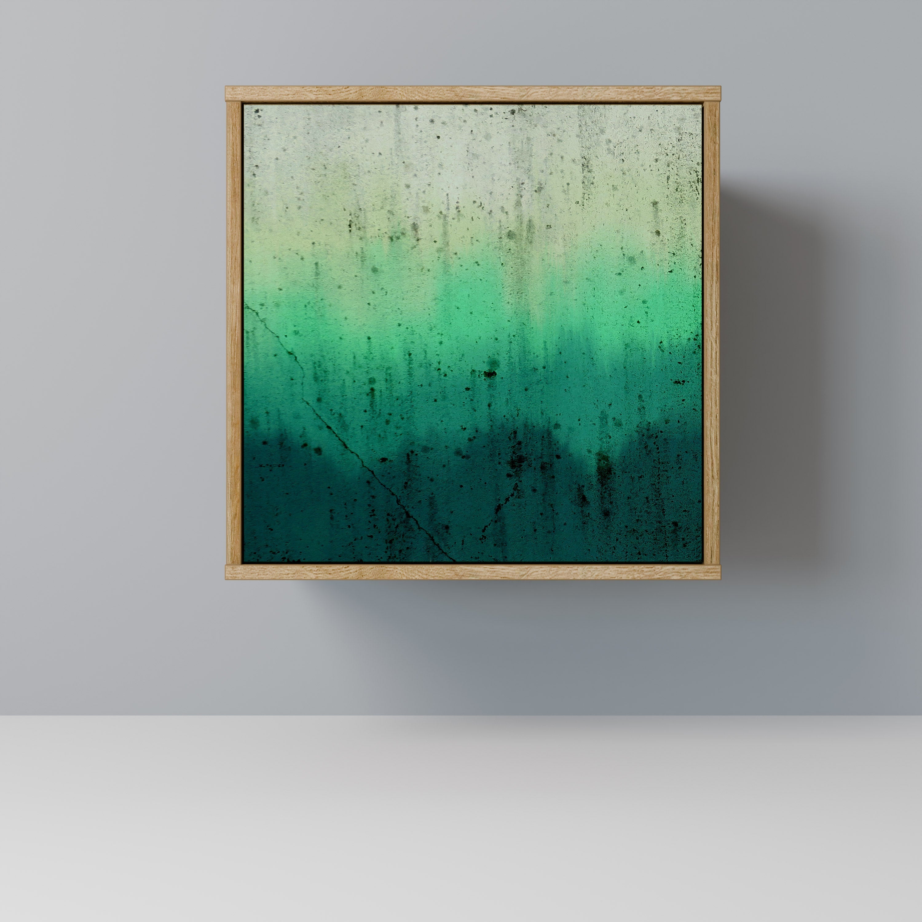 NORTHERN LIGHTS Aparador de 1 Porta em Efeito Carvalho