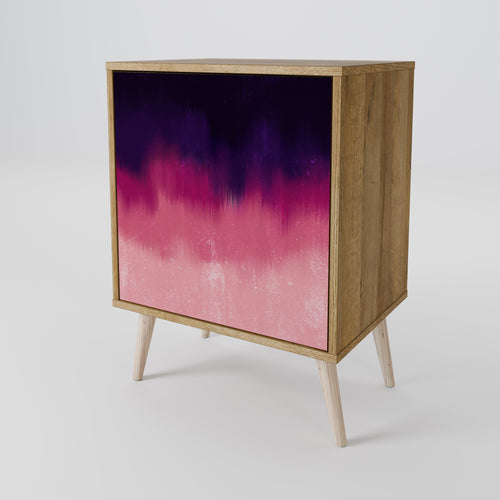 AURORA BOREALIS 1-Door Sideboard in Oak Effect