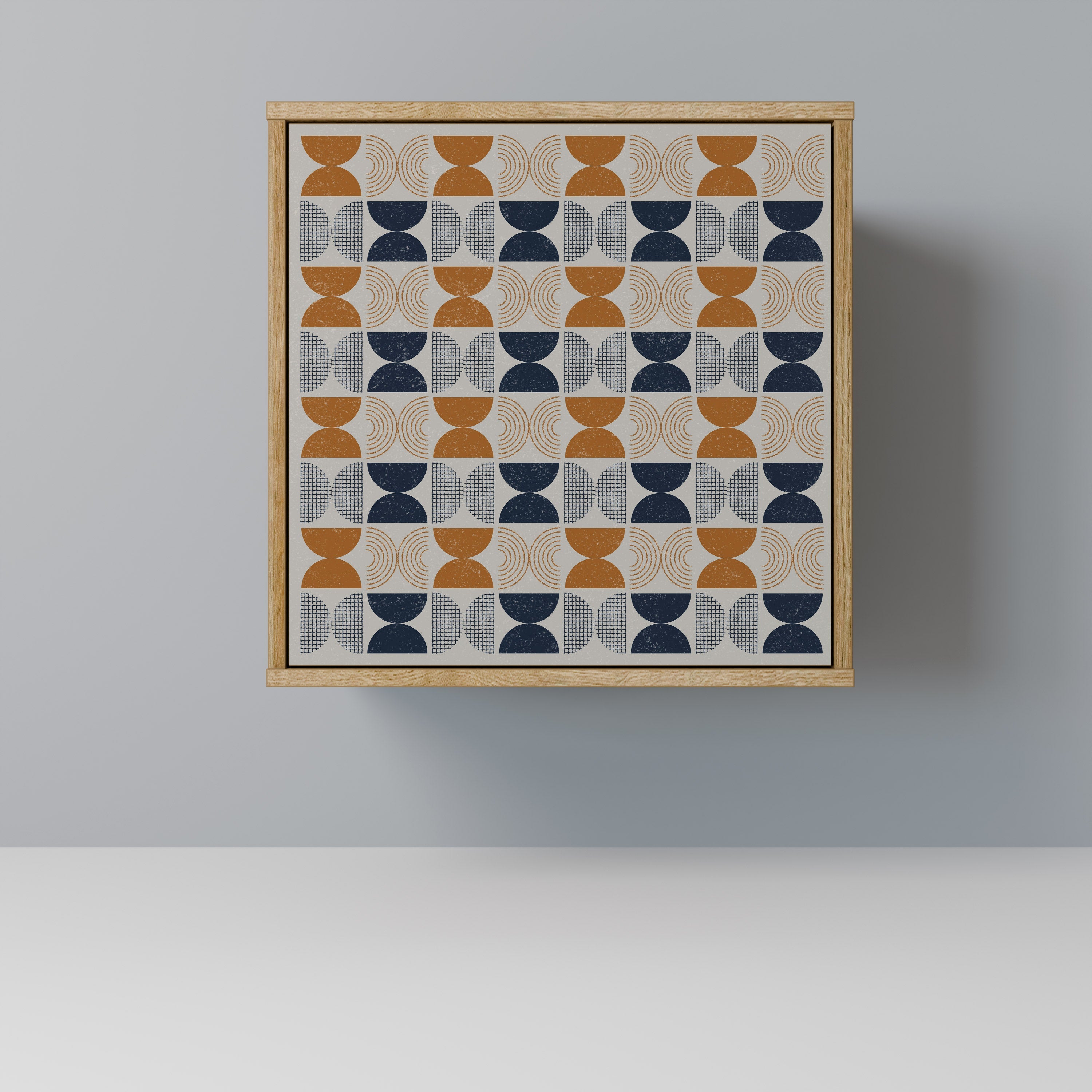 REFLECTION RANGE Aparador de 1 Porta em Efeito Carvalho