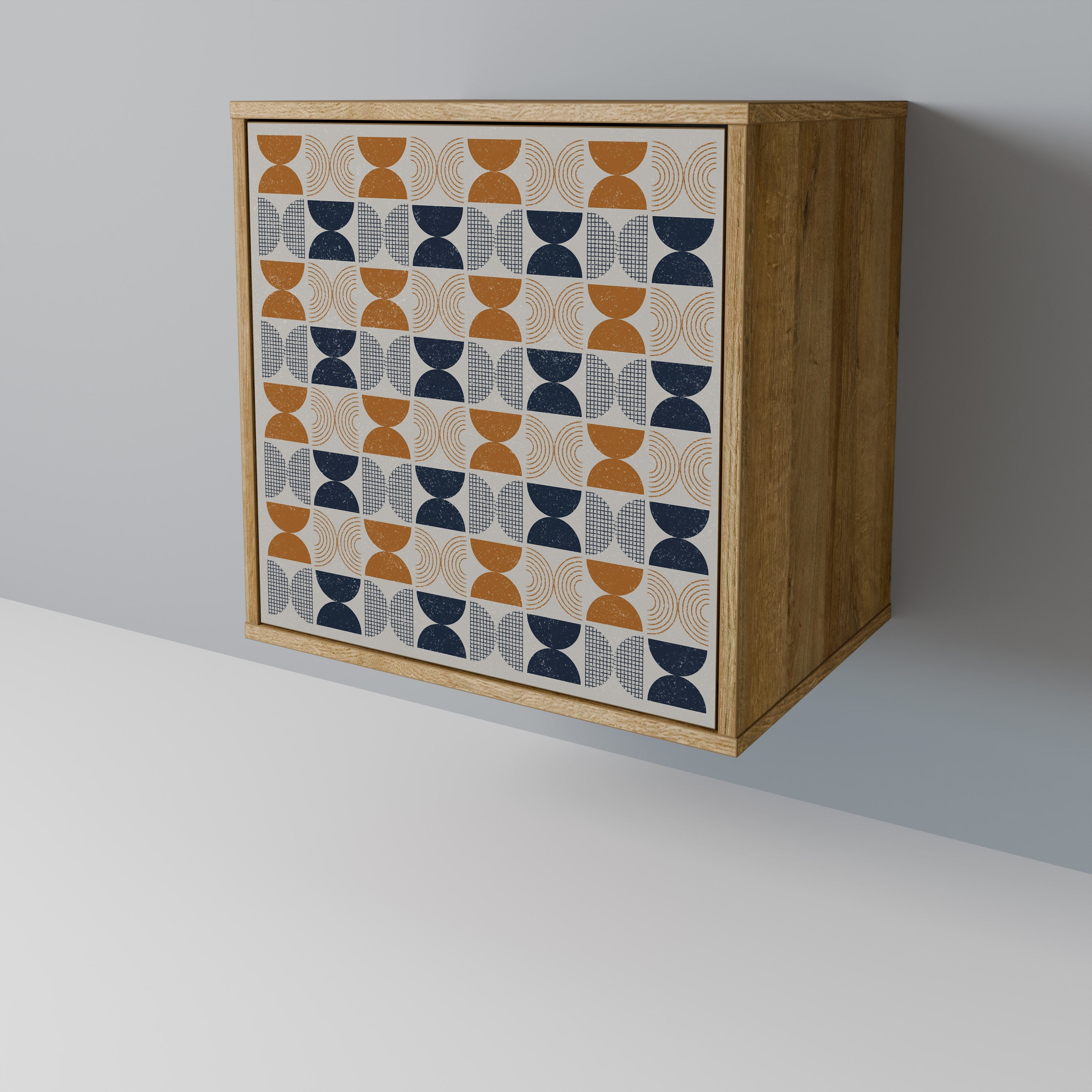 REFLECTION RANGE Aparador de 1 Porta em Efeito Carvalho