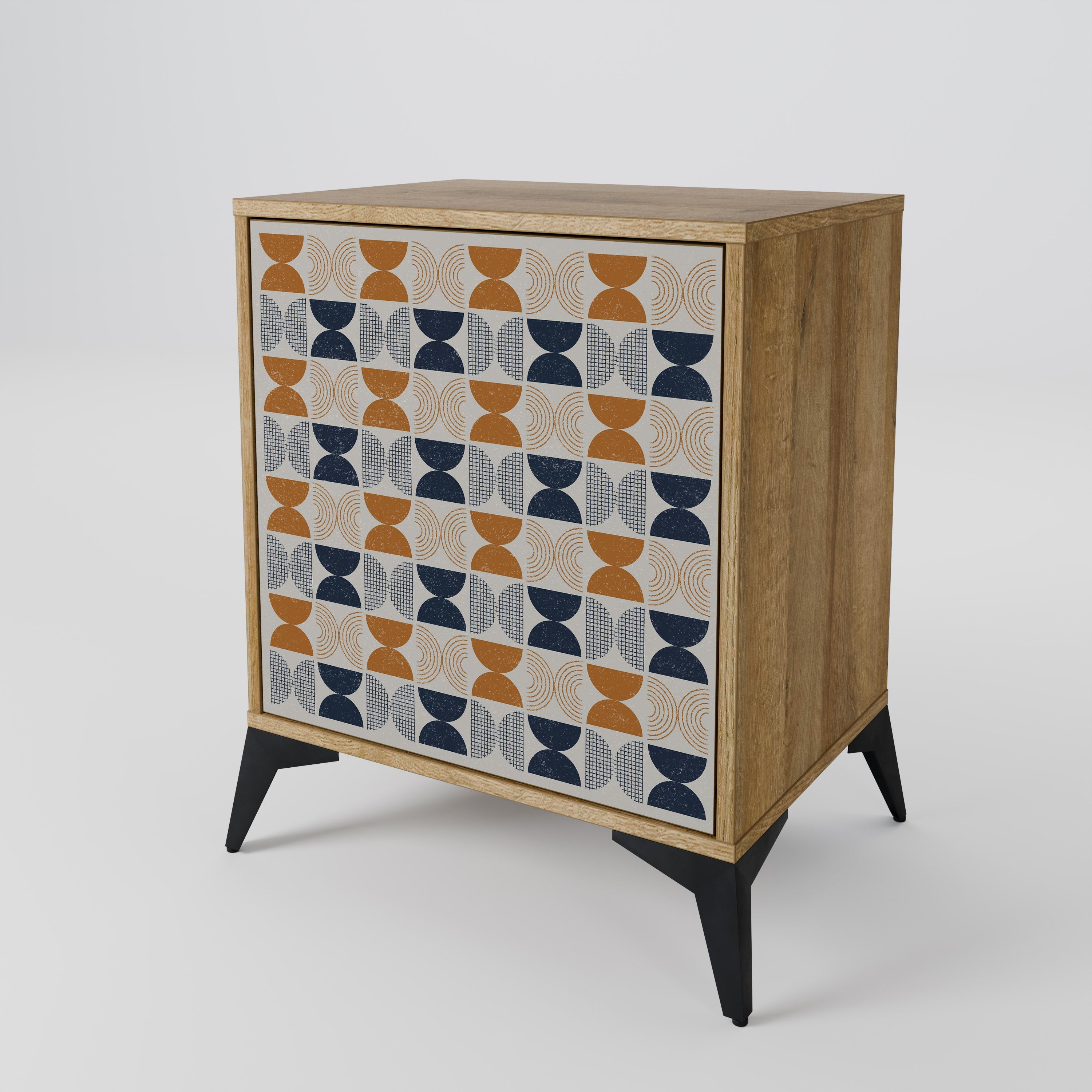 REFLECTION RANGE Aparador de 1 Porta em Efeito Carvalho