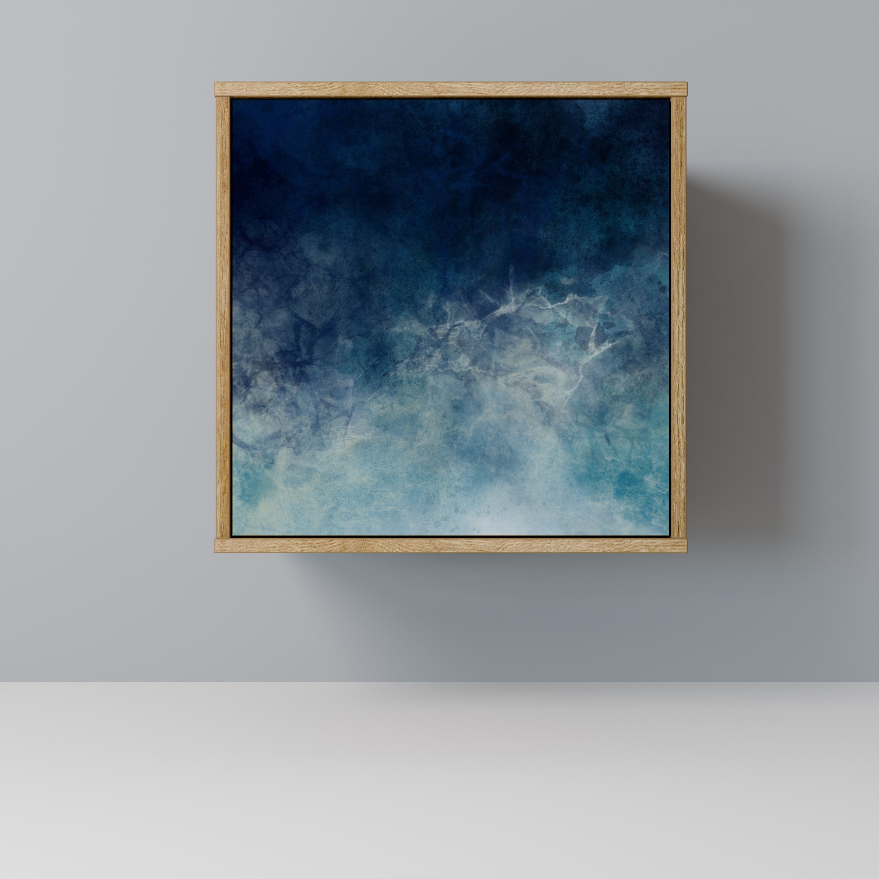 CELESTIAL FALL Aparador de 1 Porta em Efeito Carvalho