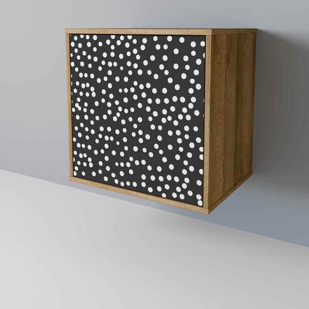 BLINDING LIGHTS Aparador de 1 Porta em Efeito Carvalho