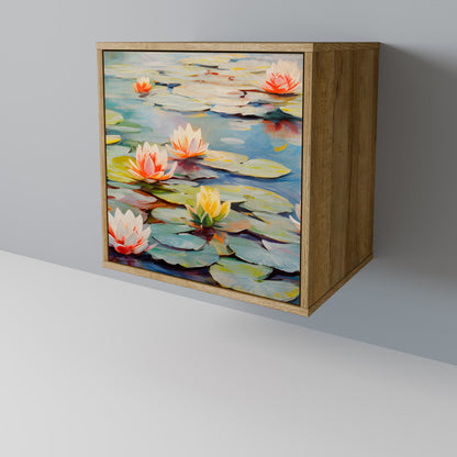 BLOOMING WATERS Aparador de 1 Porta