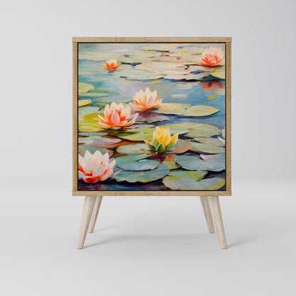 BLOOMING WATERS Aparador de 1 Porta