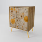 MORNING GLADE Aparador de 1 Porta em Efeito Carvalho