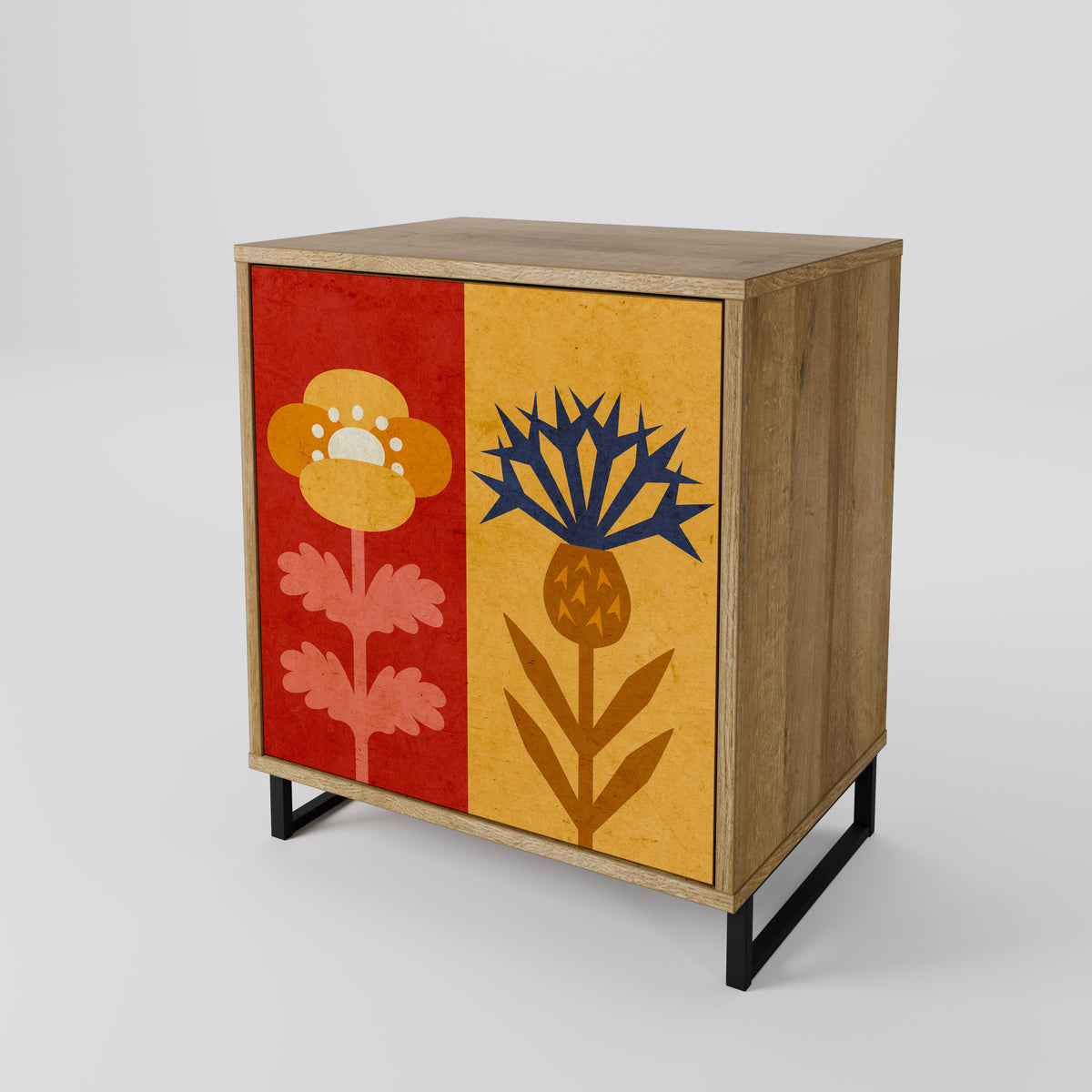 SCANDIC FLOWERET 1-Door Sideboard