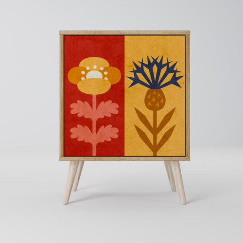 SCANDIC FLOWERET Aparador de 1 Porta