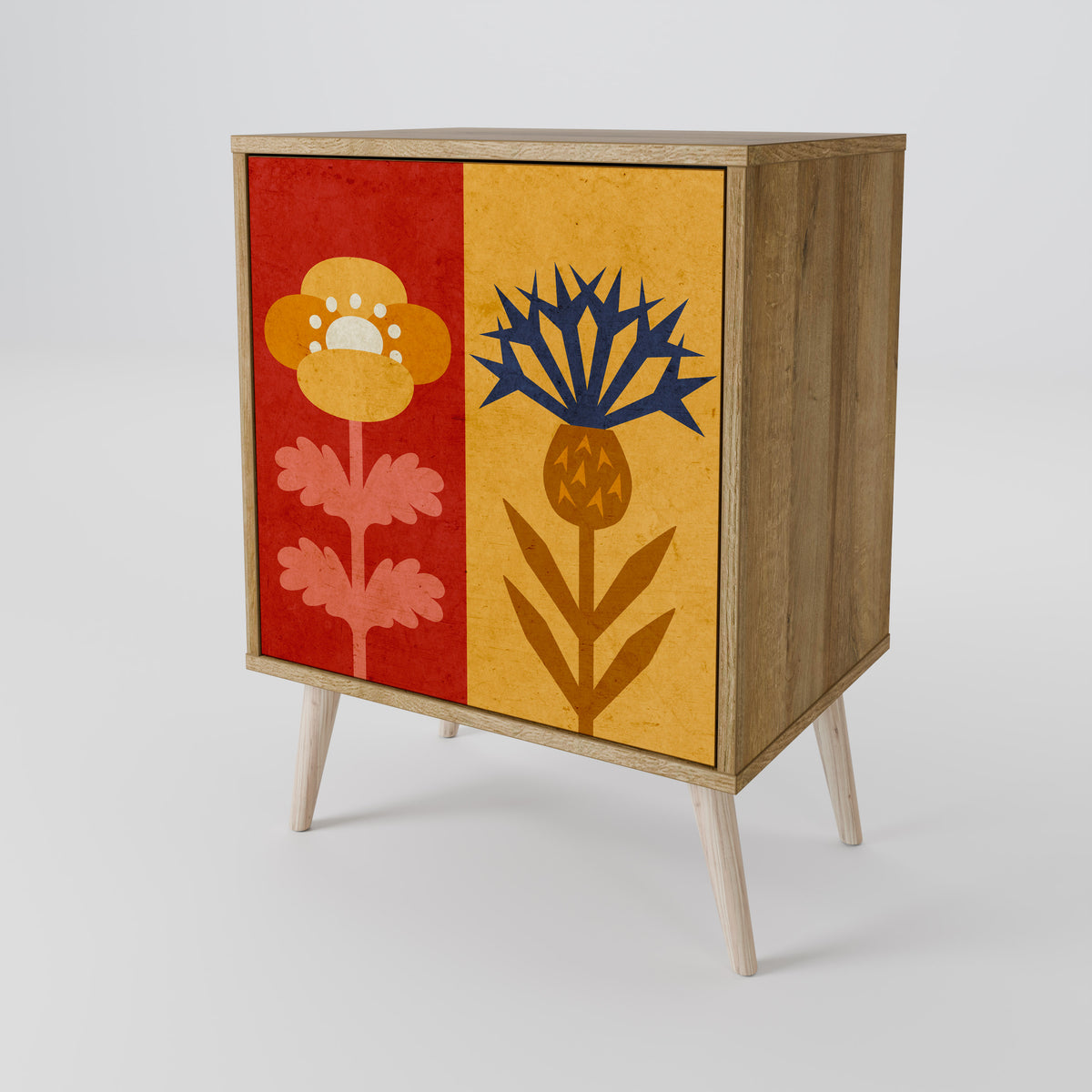 SCANDIC FLOWERET 1-Door Sideboard