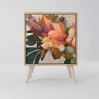 STYLISH BEAUTY Aparador de 1 Porta em Efeito Carvalho