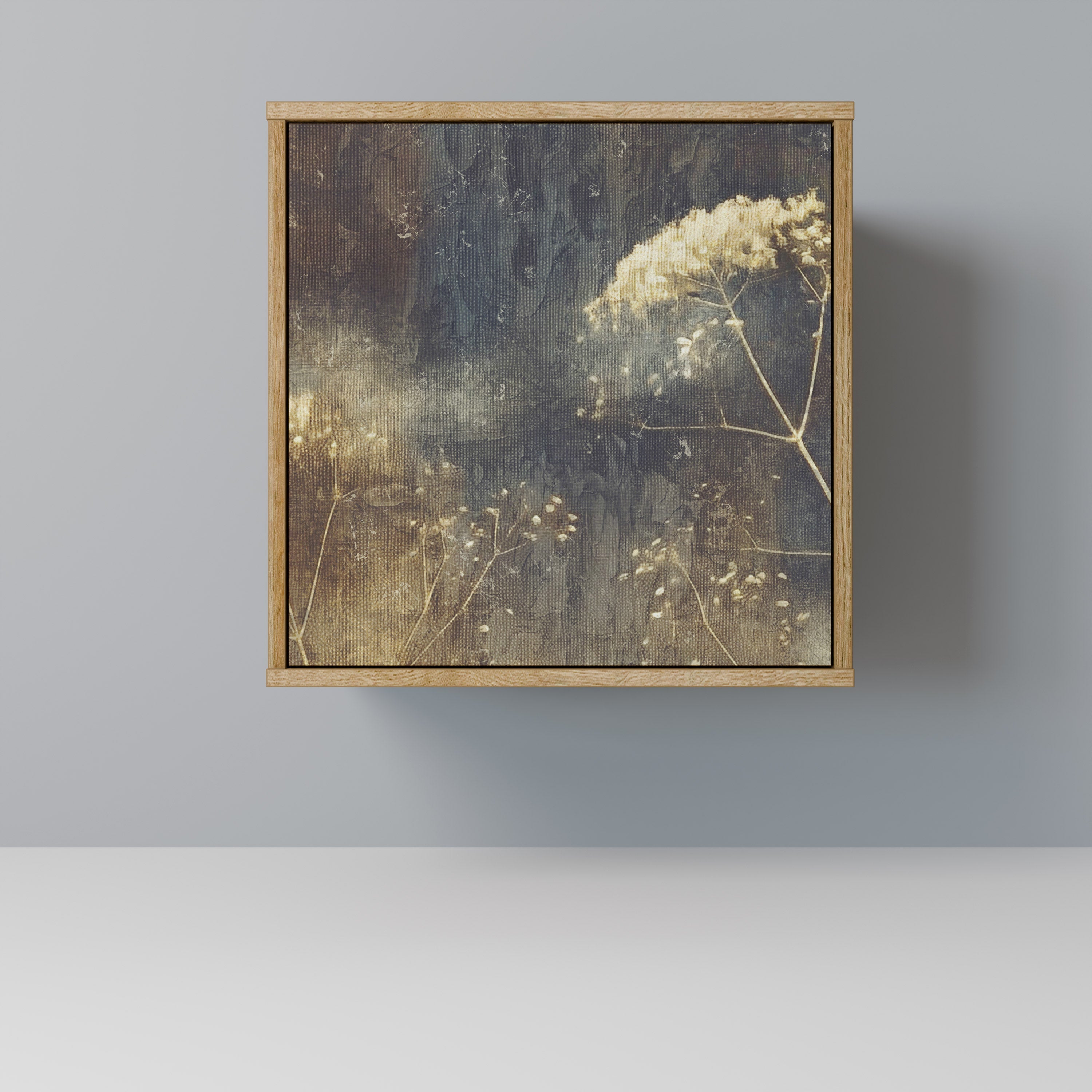 GENTLE POWER Aparador de 1 Porta em Efeito Carvalho