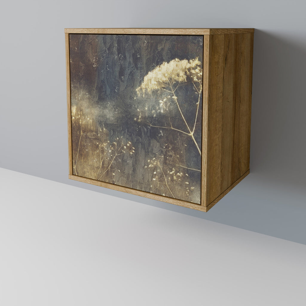 GENTLE POWER Aparador de 1 Porta em Efeito Carvalho