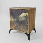 GENTLE POWER Aparador de 1 Porta em Efeito Carvalho