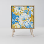 DAISY LUXE Aparador de 1 Porta em Efeito Carvalho