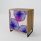 MAGIC NATURE Aparador de 1 Porta em Efeito Carvalho