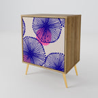 MAGIC NATURE Aparador de 1 Porta em Efeito Carvalho