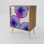 MAGIC NATURE Aparador de 1 Porta em Efeito Carvalho