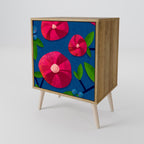 SPRING THOUGHTS Aparador de 1 Porta em Efeito Carvalho