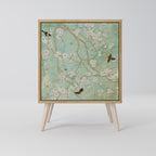 BLOOMING CHARM Aparador de 1 Porta em Efeito Carvalho