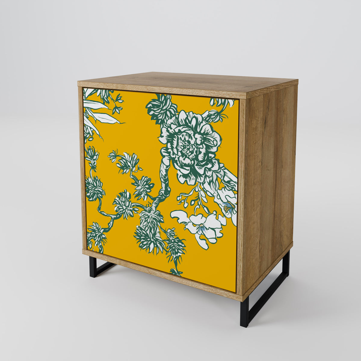 YELLOW CHINOISERIE Aparador de 1 Porta