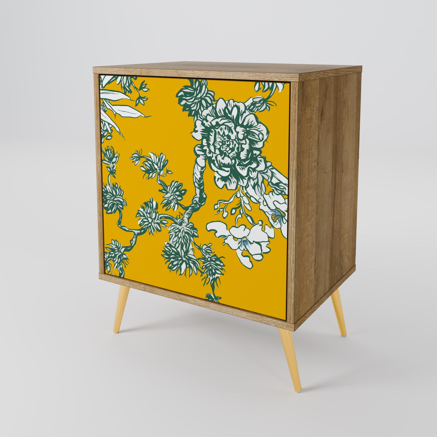 YELLOW CHINOISERIE Aparador de 1 Porta