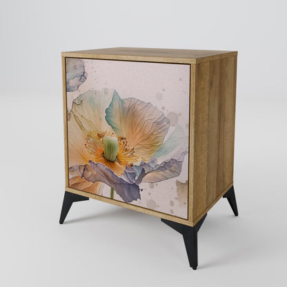 SOFTEN POPPY 1-Door Sideboard