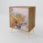 SOFTEN POPPY Aparador de 1 Porta em Efeito Carvalho