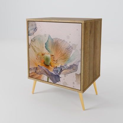 SOFTEN POPPY 1-Door Sideboard