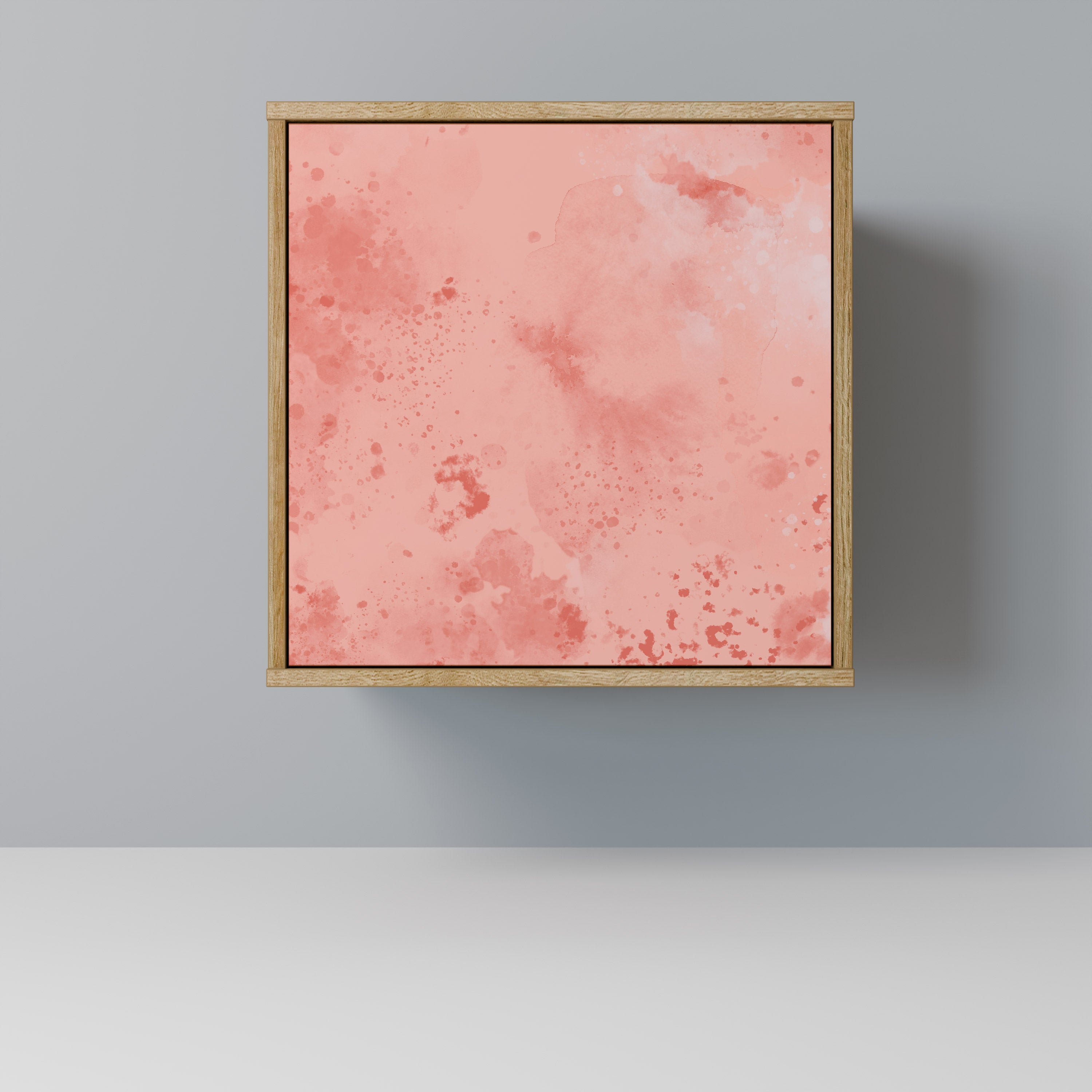 CRANE DANCE Aparador de 1 Porta em Efeito Carvalho