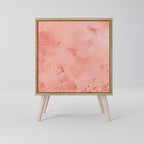 CRANE DANCE Aparador de 1 Porta em Efeito Carvalho