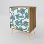 WATERSPOUT SONGIBIRD Aparador de 1 Porta em Efeito Carvalho