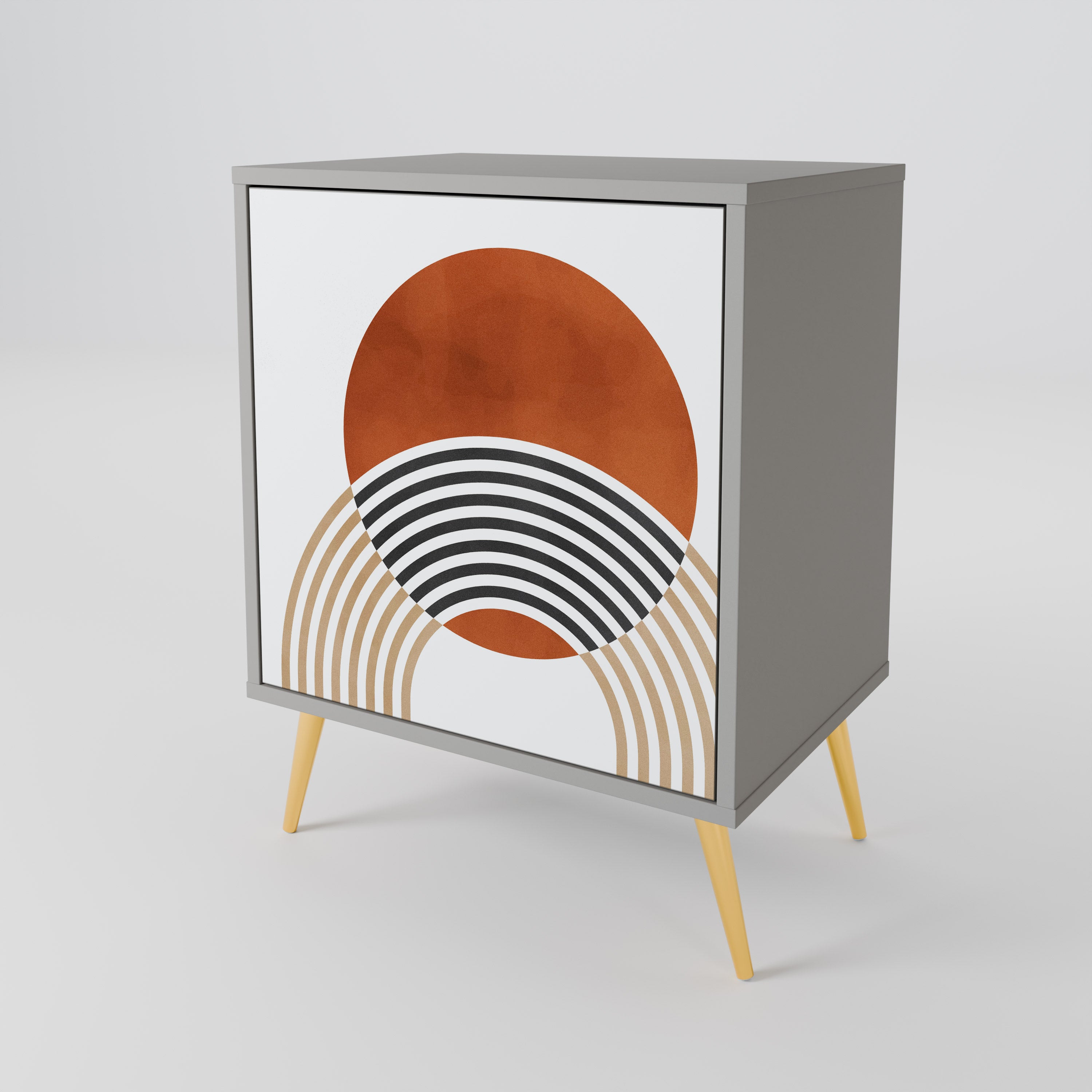 CIRCLE RHYTM 1-Door Sideboard