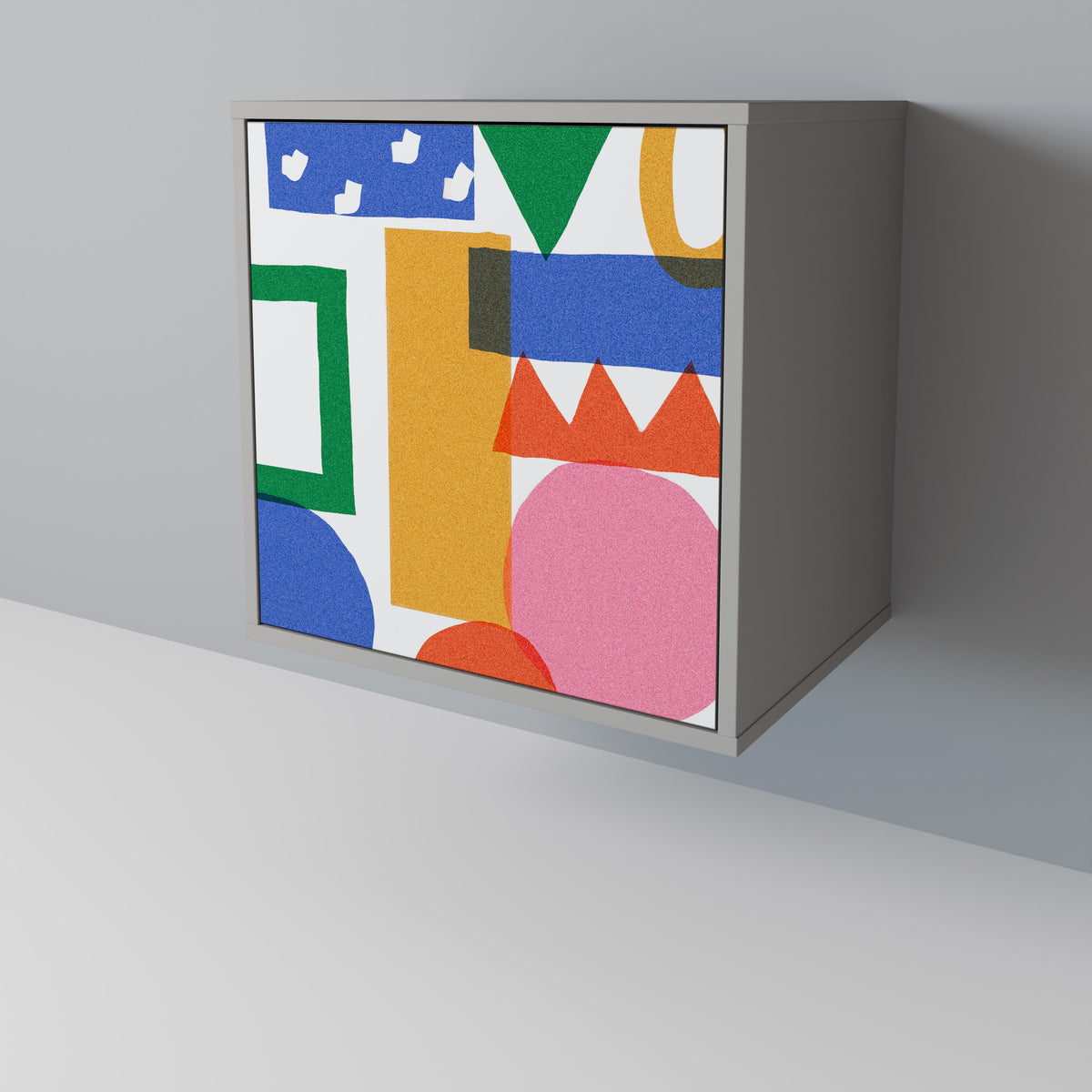 GEOMETRIC GLIMMER Aparador de 1 Porta