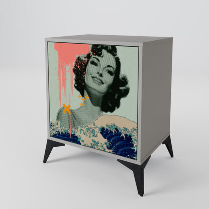 KANAGAWA BEAUTY 1-Door Sideboard