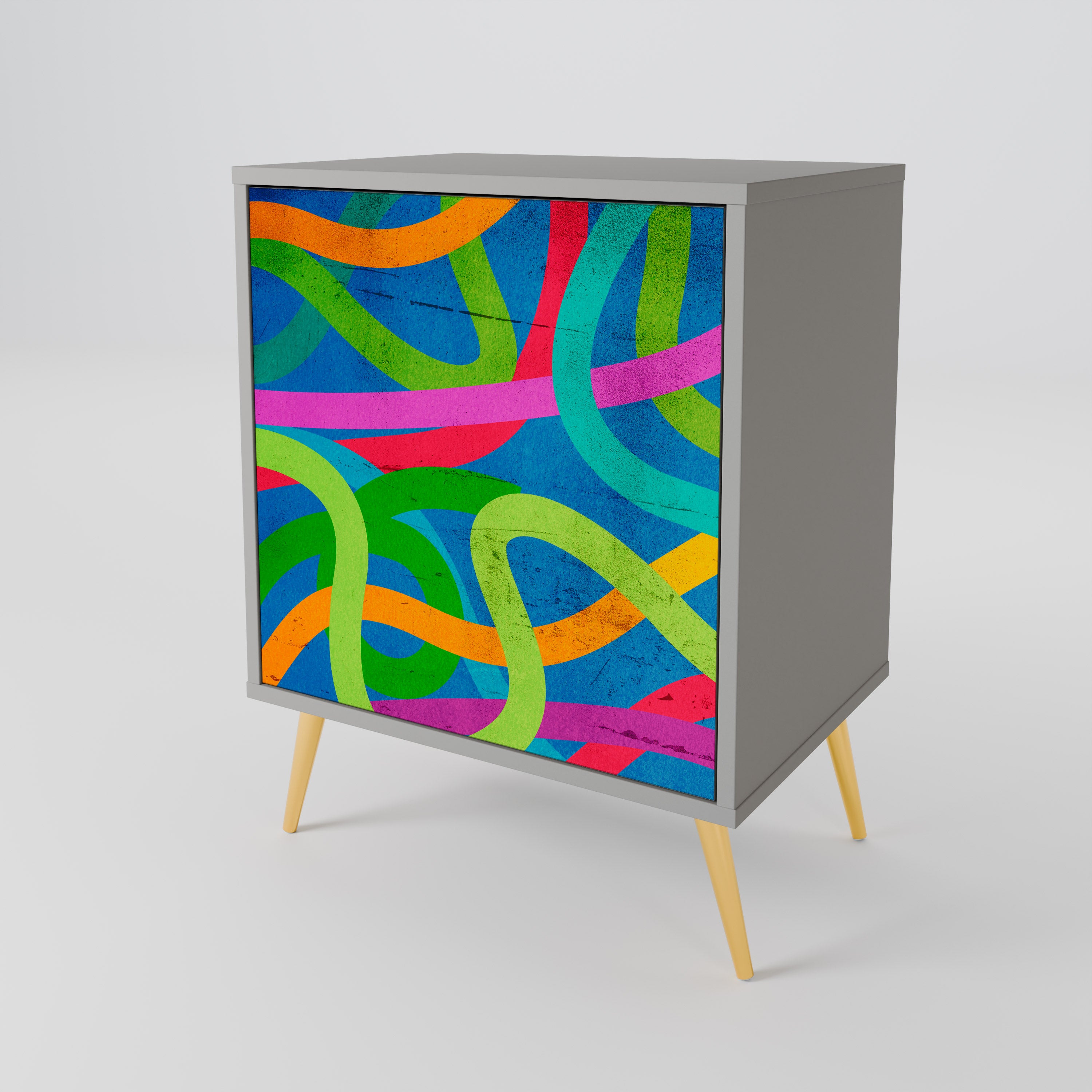 STREAMER TANGLE 1-Door Sideboard