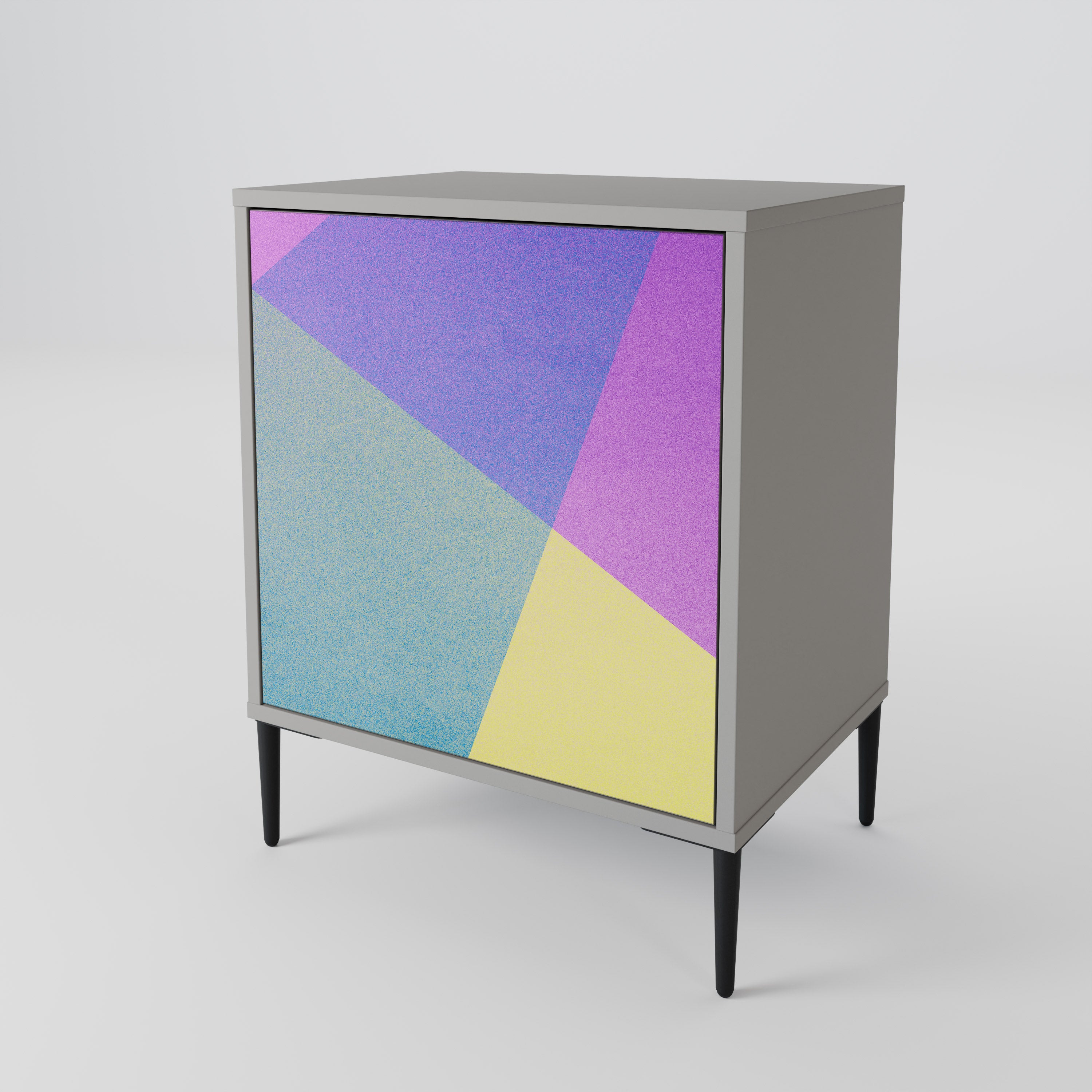 BRIGHT GEOMETRY 1-Door Sideboard