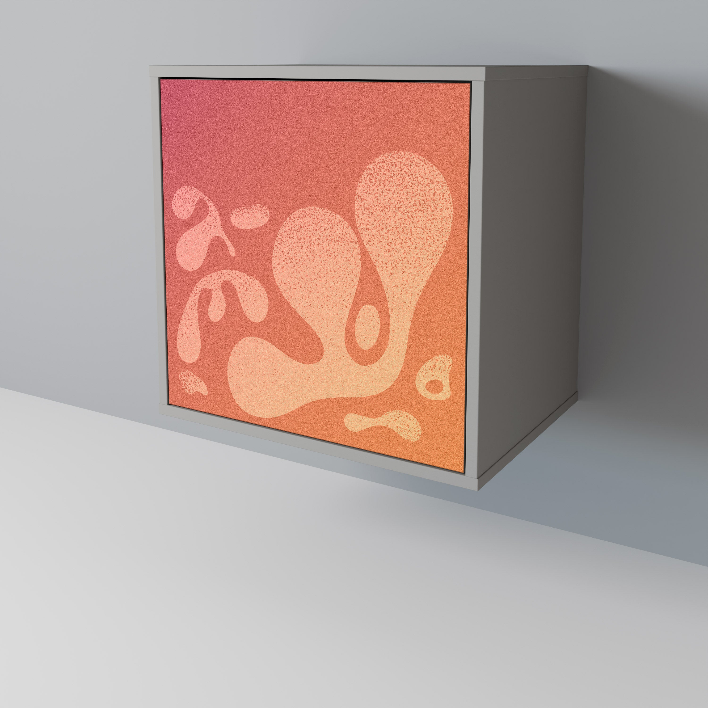 IRREGULAR PINK 1-Door Sideboard