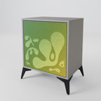 IRREGULAR BLUE 1-Door Sideboard in Grey Finish