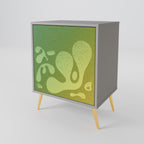 IRREGULAR BLUE 1-Door Sideboard in Grey Finish