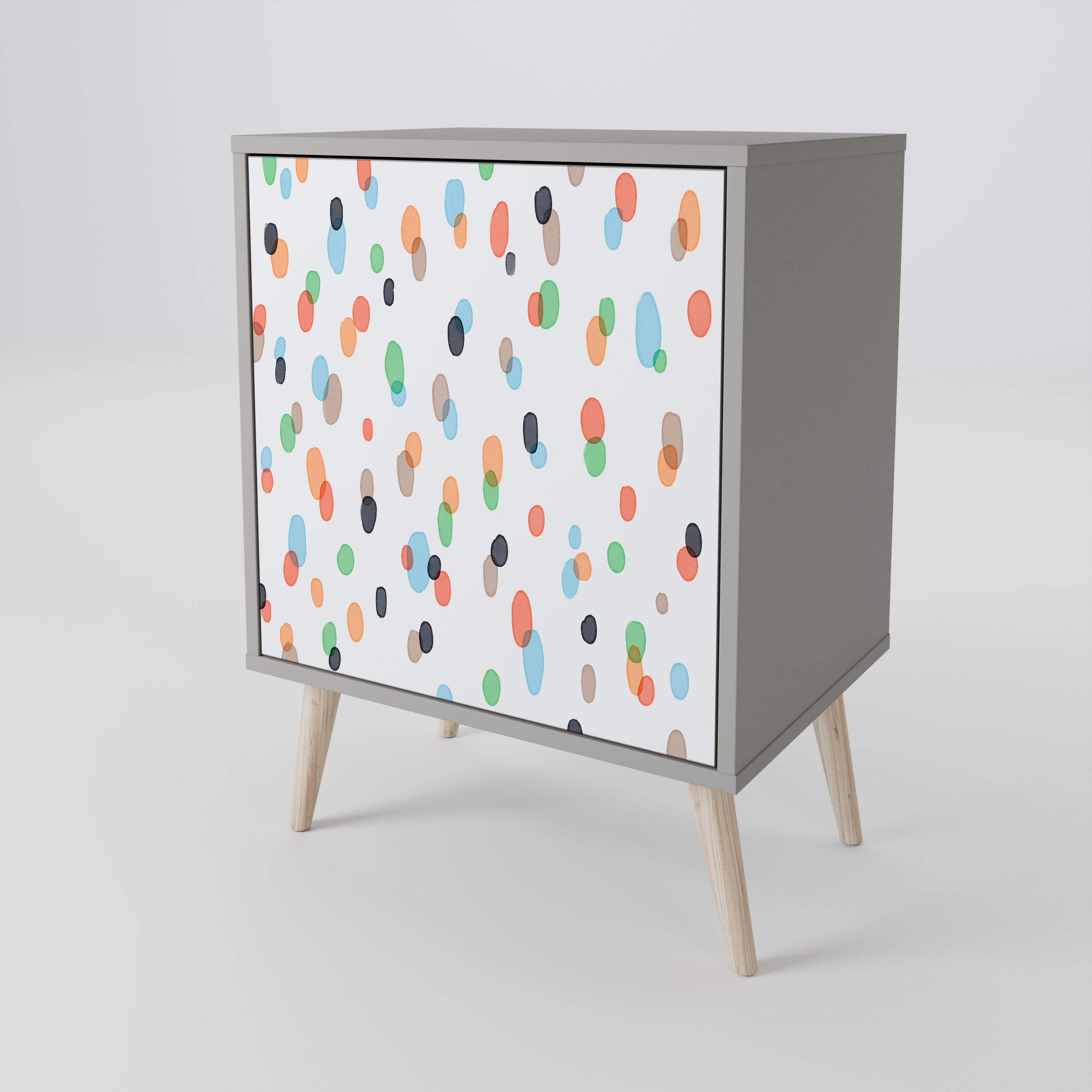 ENERGETIC SPOTS 1-Door Sideboard