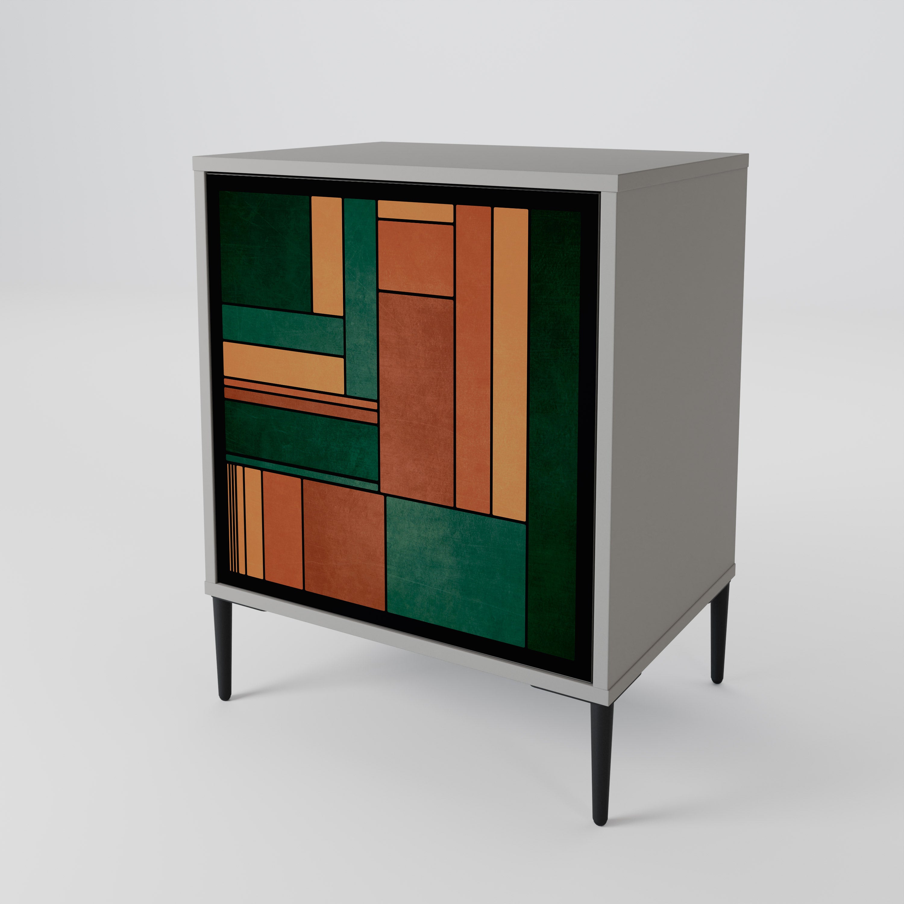 EARTHY FIGURES 1-Door Sideboard