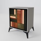 FIGURES OF NATURE 1-Door Sideboard in Grey Finish