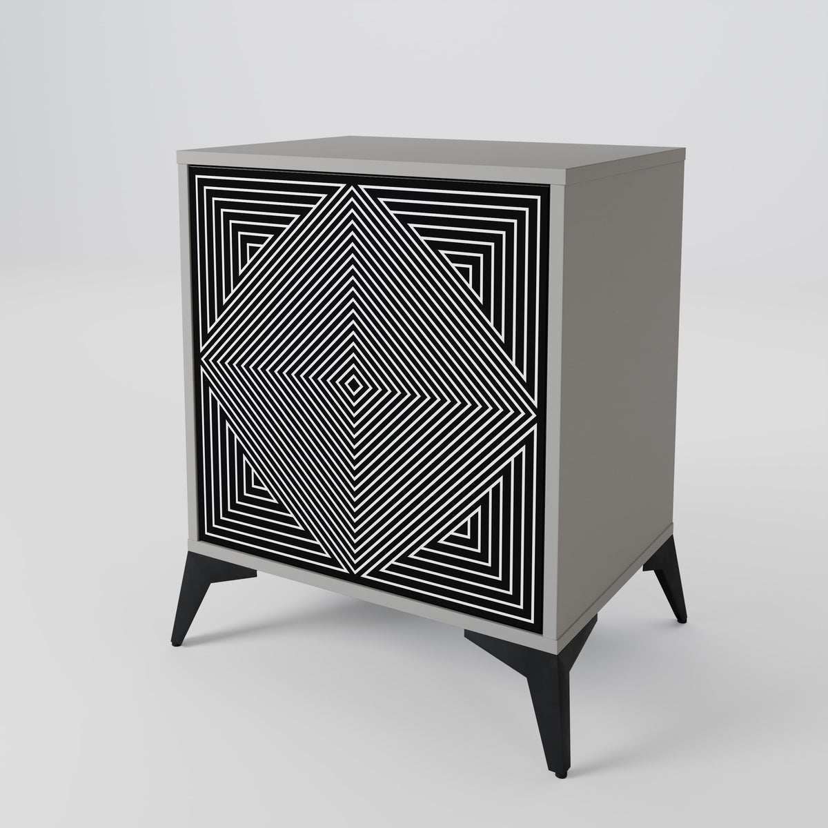 POLYGON ILLUSION Aparador de 1 Porta