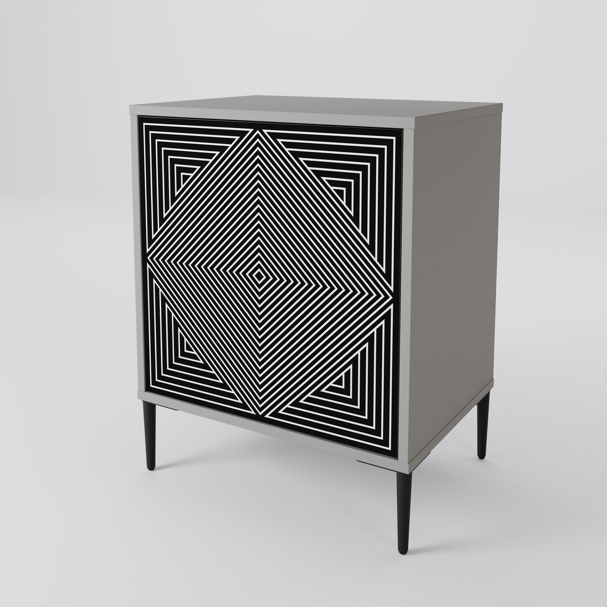 POLYGON ILLUSION Aparador de 1 Porta