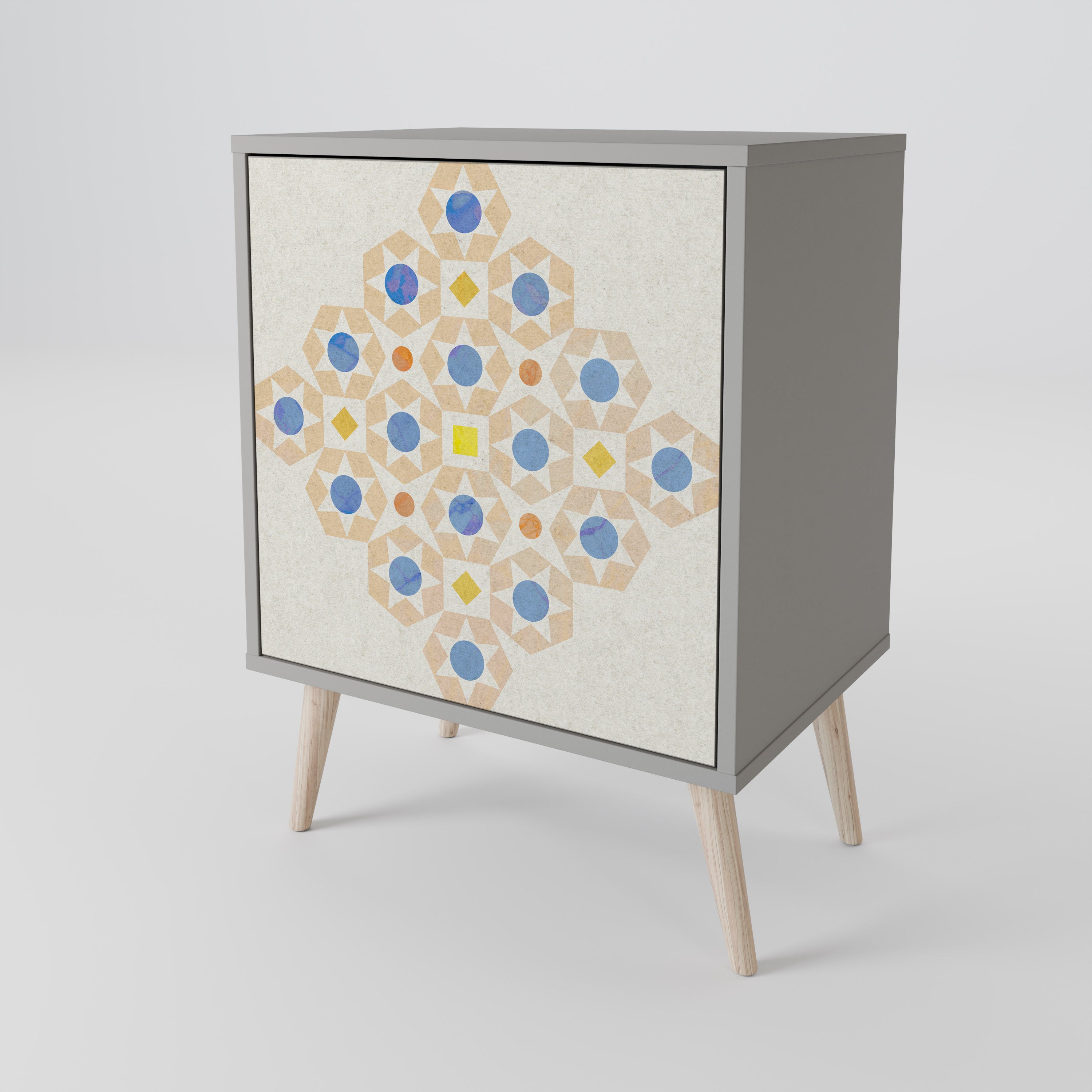 PATTERNED PRISM Aparador de 1 Porta