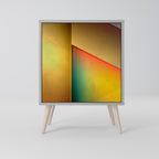 PIERCING SHARPNESS Aparador de 1 Porta em Acabamento Cinzento