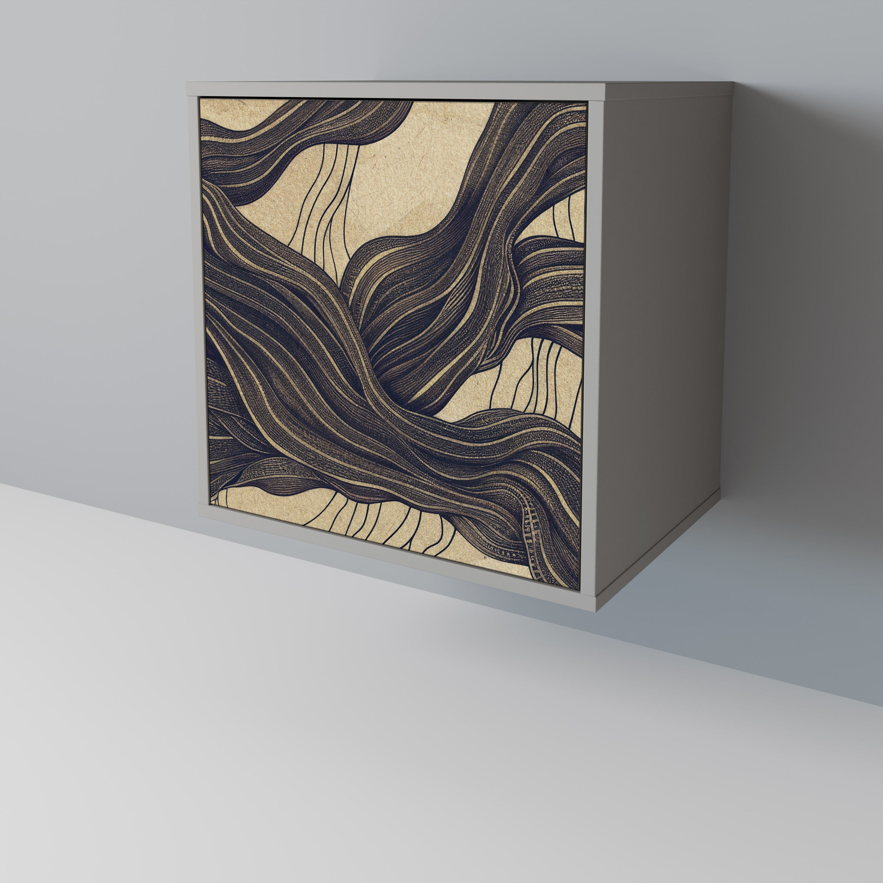 UNIFIED FRAGMENTS Aparador de 1 Porta