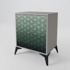 ORNAMENTAL GLIMMER 1-Door Sideboard in Grey Finish